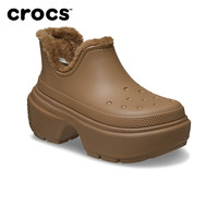 Crocs卡骆驰雪屋短靴女靴雪地靴秋冬户外棉靴|210673 39