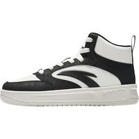 ANTA 安踏 高帮板鞋男鞋2023冬百搭厚底增高复古