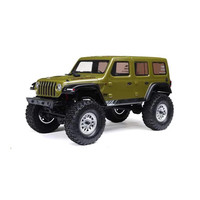 AXIAL 1/24 SCX24 Jeep JLU 4X4 遥控电动模型攀爬车 RTR 军绿色