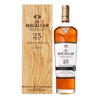 麦卡伦（MACALLAN） 国行洋酒 麦卡伦纯麦威士忌(Macallan) 麦卡伦25年
