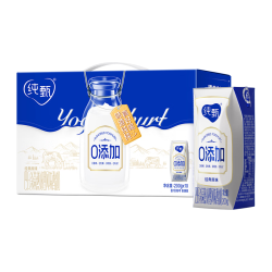 纯甄 蒙牛纯甄0添加酸奶200g*10盒