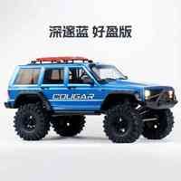 CROSSRC 大狮子X2 遥控电动EMO 1/8攀爬车越野RTR差速锁双速门桥玩具车 深邃蓝大狮子 好盈版/90100161