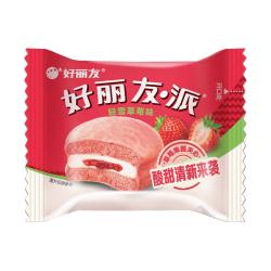 好丽友 糕点  轻雪草莓味 200g