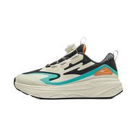 鸿星尔克（ERKE）童鞋儿童运动鞋男童冬季女童越野跑鞋休闲鞋中大童跑步鞋子 碳灰/未漂原色 33