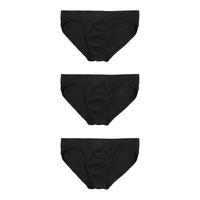 Calvin Klein/凯文克莱CK 3件装男士棉质舒适三角内裤 U2661G 黑色 1 XS