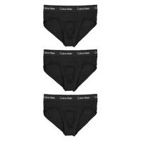 Calvin Klein/凯文克莱CK 3件装男士棉质舒适三角内裤 U2661G 黑色 XWB S