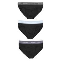 Calvin Klein/凯文克莱CK 3件装男士棉质舒适三角内裤 U2661G 黑色 6EW 0