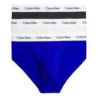 Calvin Klein/凯文克莱CK 3件装男士棉质舒适三角内裤 U2661G 深蓝/蓝/白 H4U S