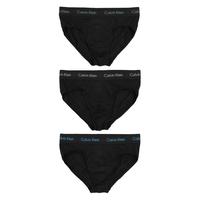 Calvin Klein/凯文克莱CK 3件装男士棉质舒适三角内裤 U2661G 黑色 N20