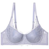 爱慕内衣女红本命年大胸显小无纺布文胸软钢圈收副乳胸罩AM127611