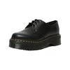 马汀博士 Dr.Martens1461 Quad秋松糕通勤光面皮皮鞋单鞋 黑色 45
