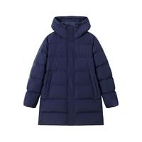 拓路者(Pioneer Camp)冬季700蓬鸭绒羽绒服男中长款户外防风厚款保暖男士外套连帽宽松