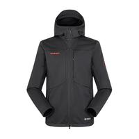 猛犸象（MAMMUT）【红标8代】Ultimate VIII 男士户外防风防泼水夹克外套软壳  黑色 L