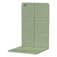 悦步可折叠瑜伽垫小午睡垫儿童午休加厚防滑家用运动地垫 绿色【宽80cm】 8mm厚