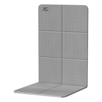 悦步可折叠瑜伽垫小午睡垫儿童午休加厚防滑家用运动地垫 灰色【宽61cm】 6mm厚