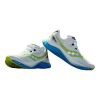 Saucony索康尼啡速4竞速训练跑步鞋男专业马拉松缓震回弹运动鞋白黑4