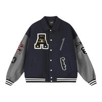 A chock 重磅刺绣 男士棒球服