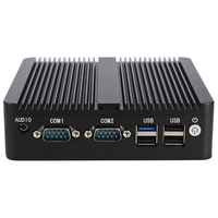 盈驰 微型工控主机双网口双串口嵌入式迷你工控机机器视觉全铝无风扇低功耗mini PC小型台式机电脑 12代N100+8G内存+128G固态硬盘