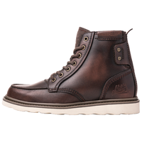 CAT 卡特彼勒 男士高帮工装靴 P712947K3EDC09 深棕色 41
