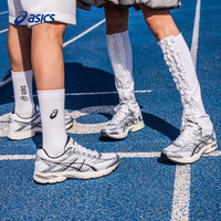 亚瑟士ASICS男子舒适缓震跑步鞋 GEL-FLUX 4 白色/银色 43.5 