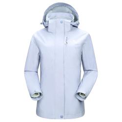 骆驼 户外冲锋衣三合一男女2024防水外套登山服3514