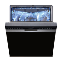 SIEMENS/西门子 晶蕾烘干 嵌入式洗碗机 黑魔镜 16套