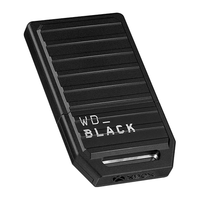 Western Digital 西部数据 WD_BLACK™ C50 Xbox™ 移动固态硬盘扩展卡 Type-C 1TB 黑色