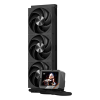 PCCOOLER/超频三 自定义主题 一体式CPU水冷散热器 3.5吋液晶屏
