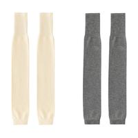 宏达 【羊毛保暖】2双装 护膝袜女士保暖长筒袜秋冬美腿长袜