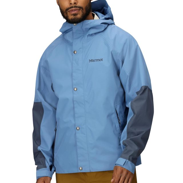 土拨鼠 男士 Cascade 环保面料防雨户外冲锋衣 防水徒步夹克