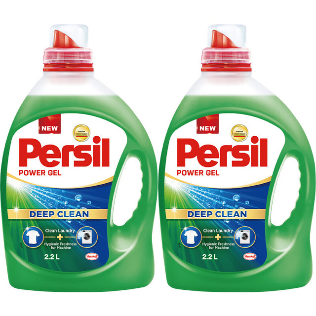 Persil 宝莹 进口洗衣液9大酵素4.4L清香型99%除菌除螨抑菌强效去污护色家庭装
