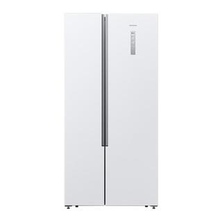 西门子 BCD-530W(KX53NA20TI) 风冷无霜 超薄变频 对开门冰箱 白色 530L