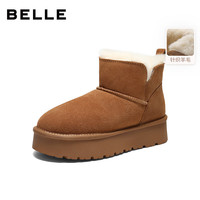 BeLLE 百丽 慵懒百搭厚底雪地靴JD016DD5