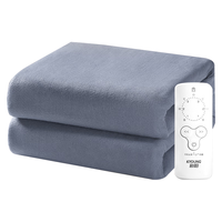 彩阳电热毯电褥子家用智能加热单人双人双控自动断电除螨除潮3C认证 单控3档单控【单人150*70】 默认12h定时