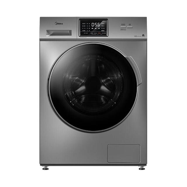 美的 MG100S31DG5-Y1YW 滚筒洗衣机 10kg 巴赫银