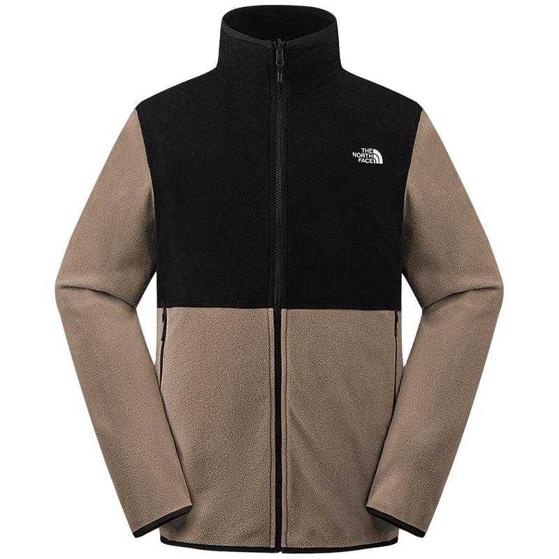 北面男Glacier保暖抓绒衣外套运动户外TheNorthFace|8FJ3