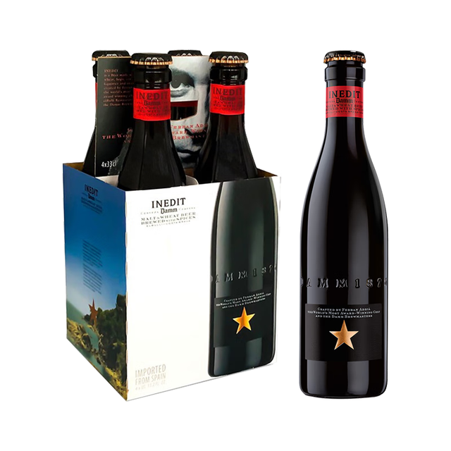 INEDIT 小星 白啤精酿啤酒 330mL 4瓶