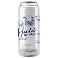 哈勒 醇正清爽 啤酒  500ml×1瓶 包装 500ml