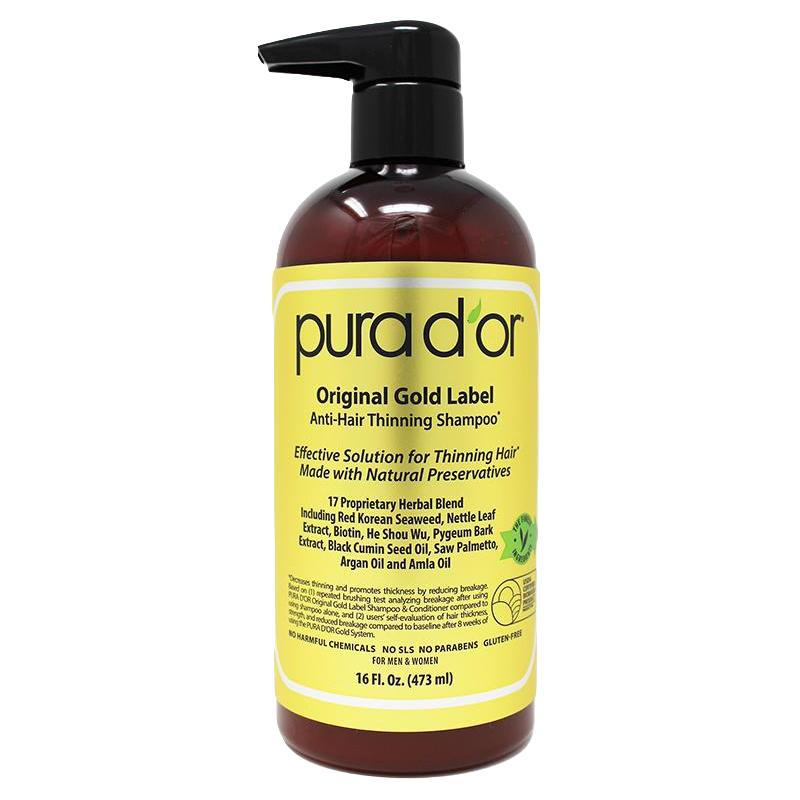 Purador 普娜朵金标洗发水植萃无硅油控油蓬松