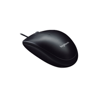  logitech/罗技 商务办公 有线对称鼠标