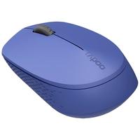 RAPOO 雷柏 M100G 2.4G蓝牙 双模无线鼠标 1300DPI 神秘蓝