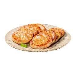 皇家小虎 手打鲜虾饼儿童早餐半成品果蔬虾饼空气炸锅食材低脂虾仁
