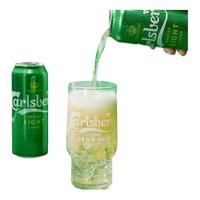 嘉士伯 特醇啤酒+醇滑啤酒 500ml*12罐 组合装