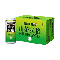 黑熊精酿 山茶 拉格啤酒  听装 500mL