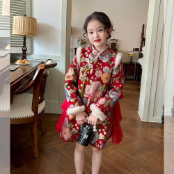 栀了成长记 加绒拜年服