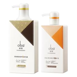 欧芭 洗发水欧芭控油蓬松洗发露乳双效修护洗头水欧巴牌