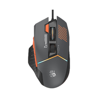 A4TECH 双飞燕 ES52Pro 有线鼠标 16000DPI RGB 黑色