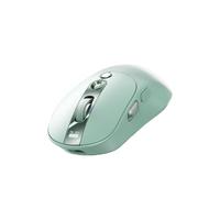 倍思无线鼠标蓝牙双模适用苹果电脑macbook办公 【天青】自定义快捷键★数字屏显