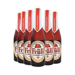 芙力 草莓啤酒 330ml*6瓶
