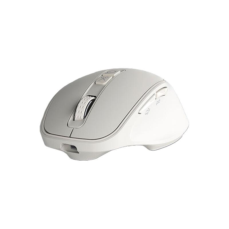 MiMouse 咪鼠科技 M5 2022款 2.4G蓝牙 双模无线鼠标 2400DPI 白色